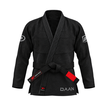 DAAN Prime Black BJJ Gi — 350 GSM, IBJJF Legal