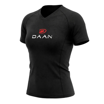 DAAN Crimson Shadow Women’s Short Sleeve Rash Guard