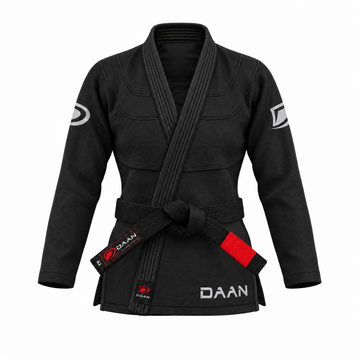 DAAN MMA Obsidian Black BJJ Gi for Women