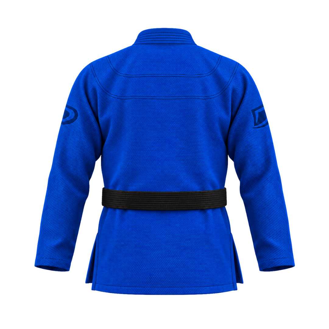 Blue BJJ gi lightweight cotton ripstop pants