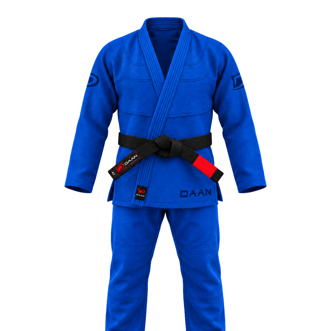 Royal blue IBJJF legal BJJ gi, complete set