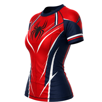 DAAN Scarlet Web Women’s Short Sleeve Rash Guard