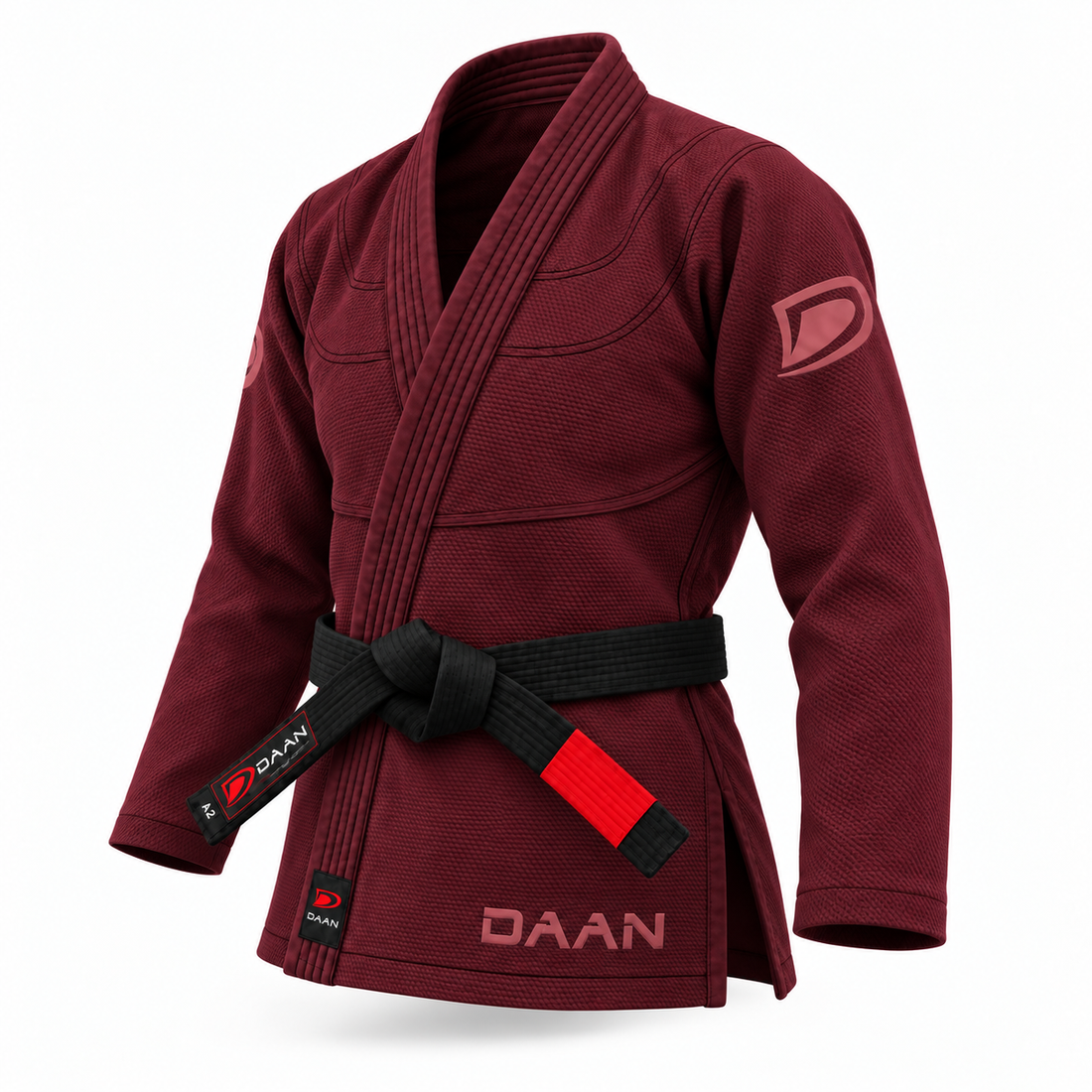 DAAN MMA Sovereign Burgundy BJJ Gi for Women