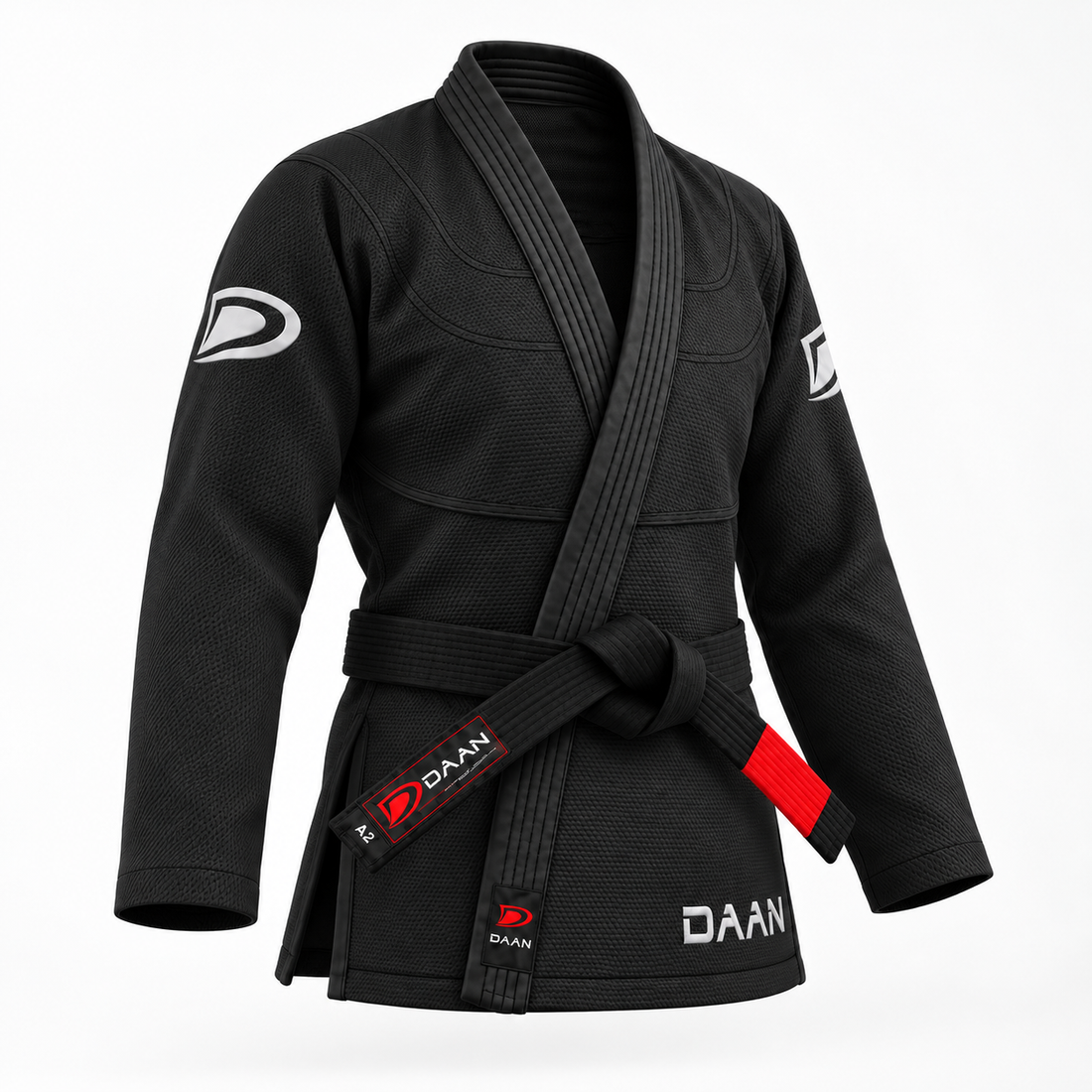 DAAN MMA Obsidian Black BJJ Gi for Women