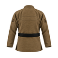 Tan BJJ gi pants in cotton ripstop