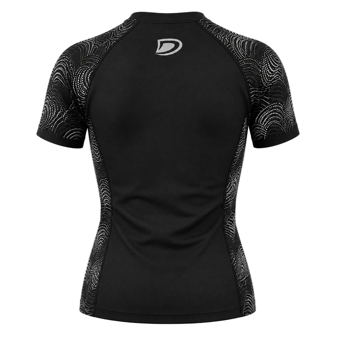 DAAN Lunar Wave Womens short Sleeve Rash Guard
