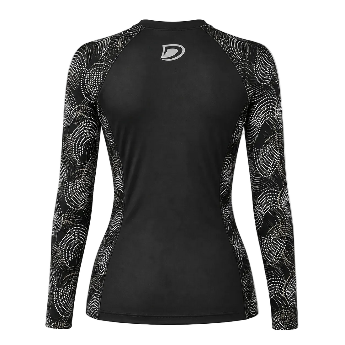 DAAN Lunar Wave Womens Long Sleeve Rash Guard