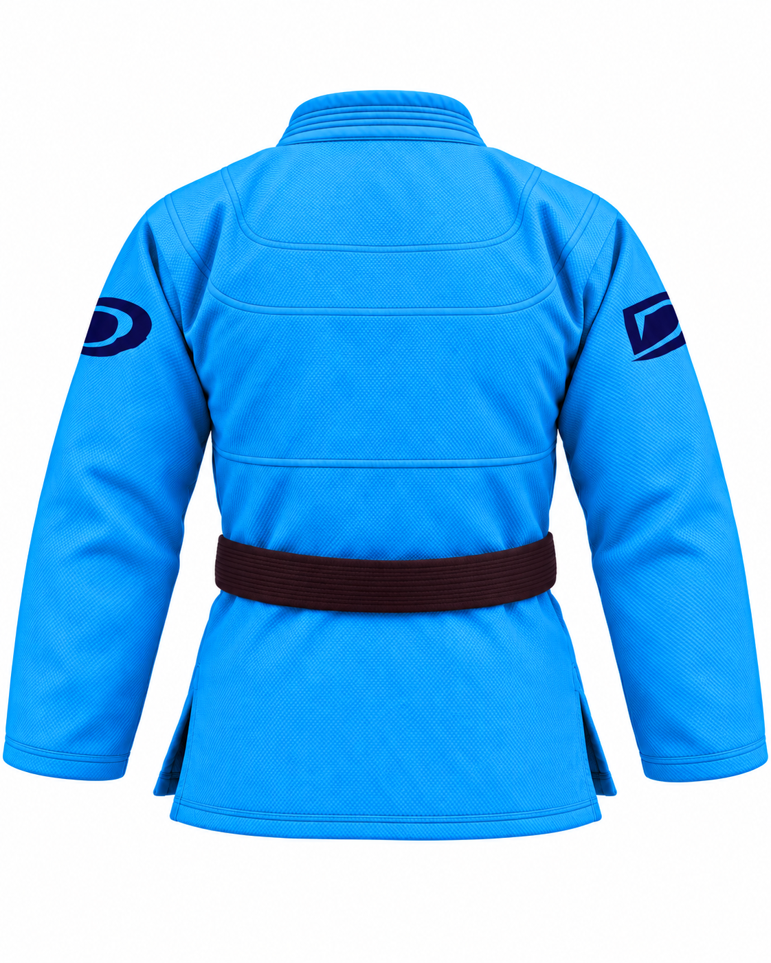 DAAN sky blue Ultralight BJJ gi for men, 300 GSM pearl weave jacket, view 3