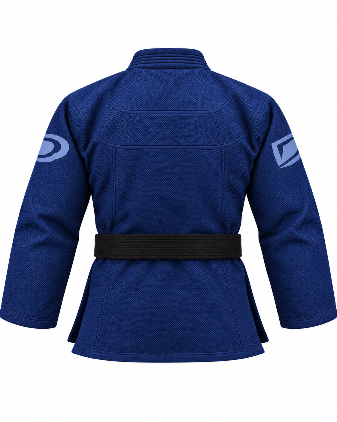 DAAN navy blue Ultralight BJJ gi for men, 300 GSM pearl weave jacket, view 3