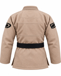 DAAN tan Ultralight BJJ gi for men, 300 GSM pearl weave jacket, view 3