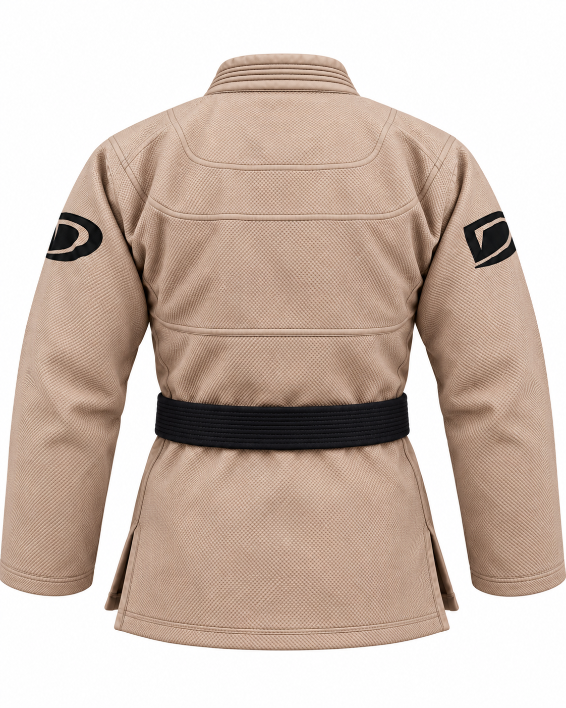 DAAN tan Ultralight BJJ gi for men, 300 GSM pearl weave jacket, view 3