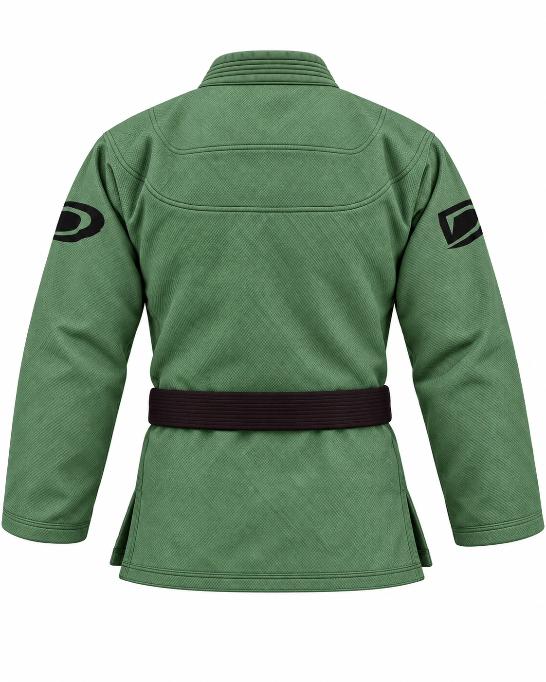 DAAN green Ultralight BJJ gi for men, 300 GSM pearl weave jacket, view 3
