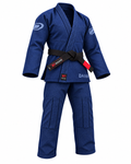DAAN navy blue Ultralight BJJ gi for men, 300 GSM pearl weave jacket, view 5