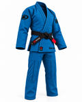 DAAN ocean blue Ultralight BJJ gi for men, 300 GSM pearl weave jacket, view 5