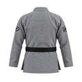 Steel grey BJJ gi pants in 280 GSM cotton ripstop