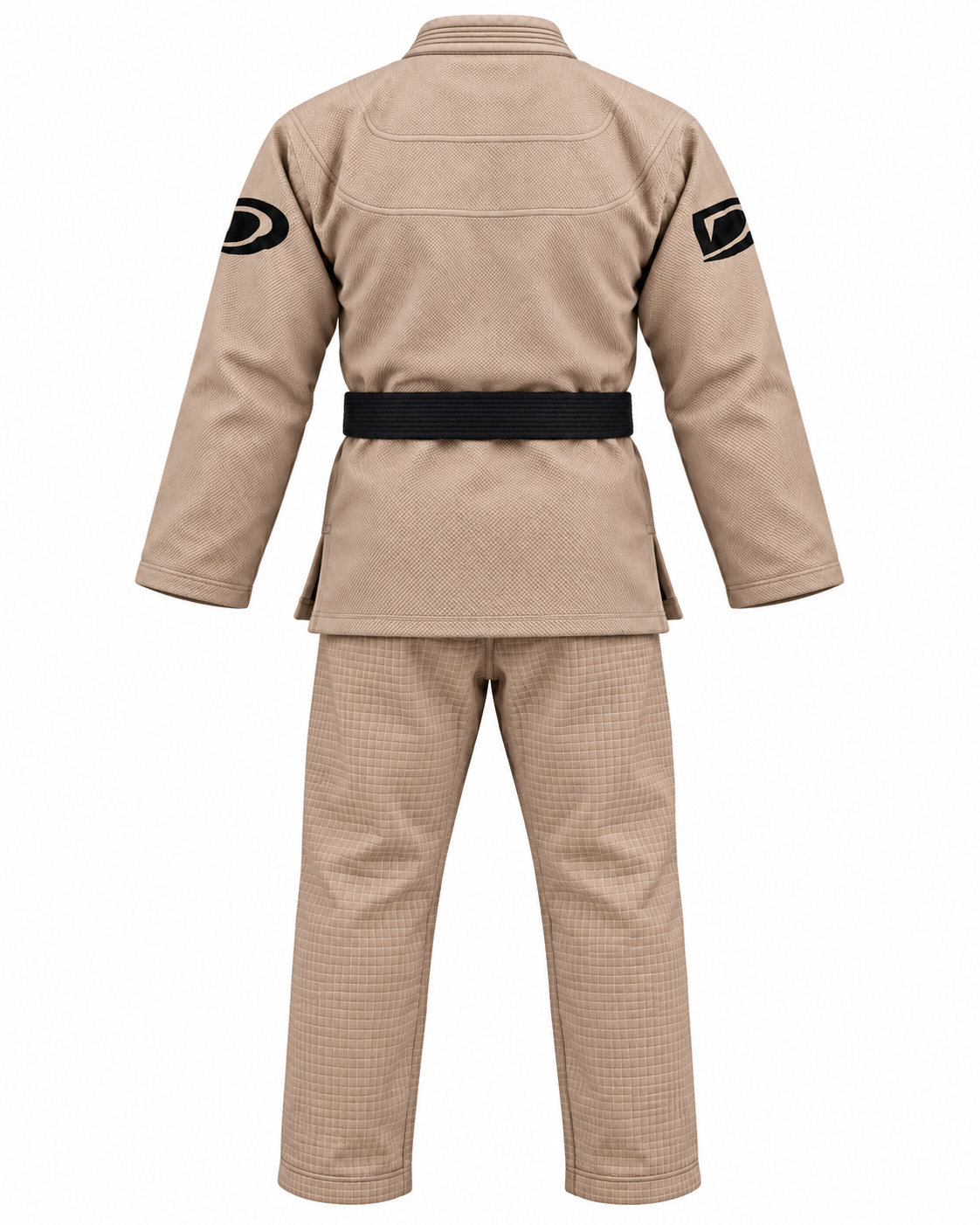 DAAN tan Ultralight BJJ gi for men, 300 GSM pearl weave jacket, view 6