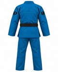 DAAN ocean blue Ultralight BJJ gi for men, 300 GSM pearl weave jacket, view 6
