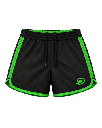 DAAN Obsidian Ember Women’s Grappling Shorts Green