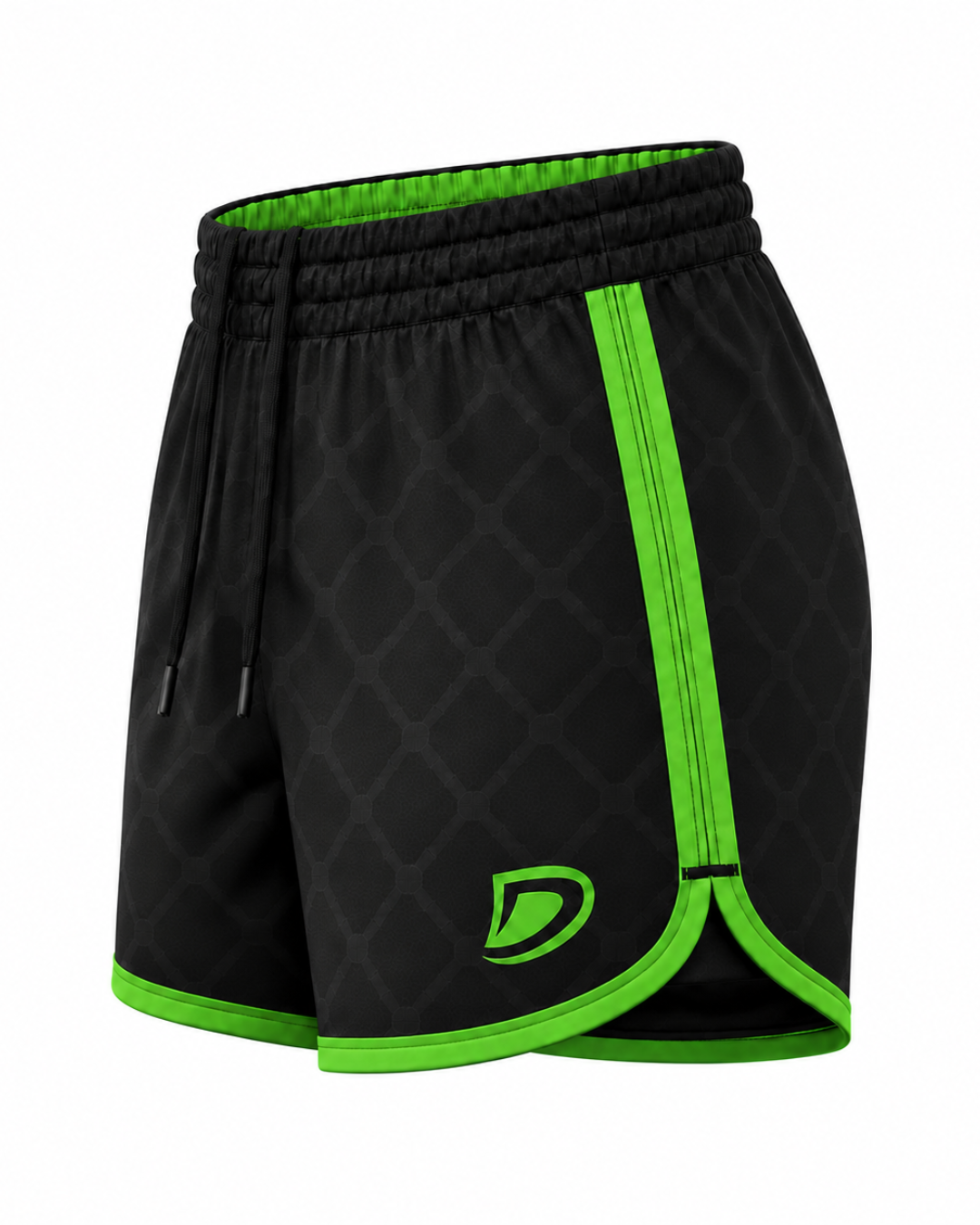 DAAN Obsidian Ember Women’s Grappling Shorts Green