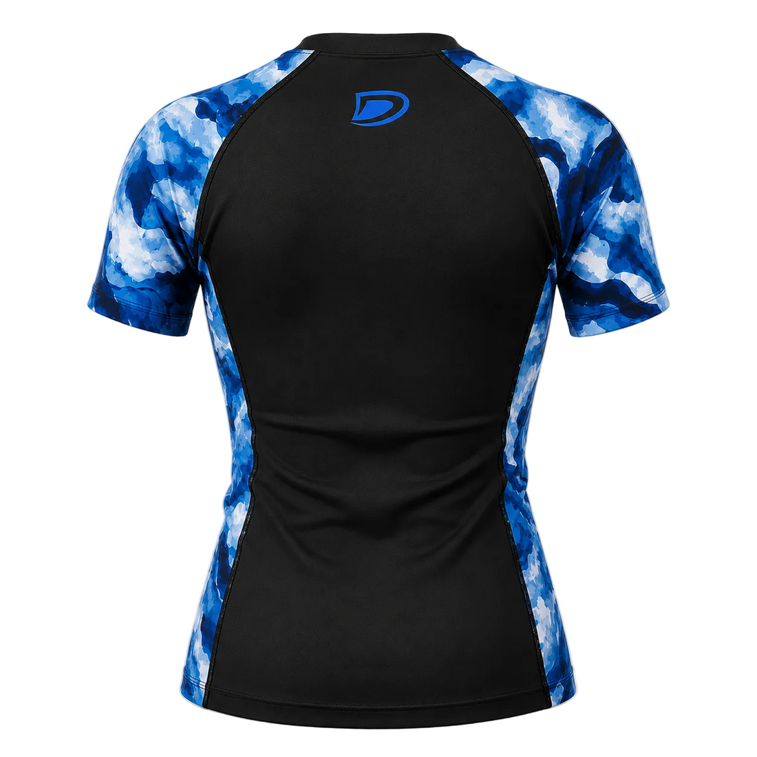 DAAN Glacier Storm Womens Short Sleeve Rash Guard