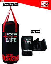 Load image into Gallery viewer, DAAN MMA Kids Boxing Punching Bag Set with Free Boxing Gloves Training Muay Fitness Workout Kickboxing Thai Taekwondo Exercise Fitness 50cm UNFILLED - DAANMMAUSA
