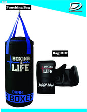 Load image into Gallery viewer, DAAN MMA Kids Boxing Punching Bag Set with Free Boxing Gloves Training Muay Fitness Workout Kickboxing Thai Taekwondo Exercise Fitness 50cm UNFILLED - DAANMMAUSA
