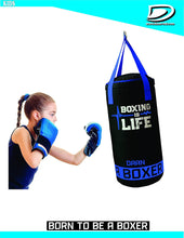 Load image into Gallery viewer, DAAN MMA Kids Boxing Punching Bag Set with Free Boxing Gloves Training Muay Fitness Workout Kickboxing Thai Taekwondo Exercise Fitness 50cm UNFILLED - DAANMMAUSA
