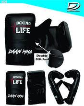 Load image into Gallery viewer, DAAN MMA Kids Boxing Punching Bag Set with Free Boxing Gloves Training Muay Fitness Workout Kickboxing Thai Taekwondo Exercise Fitness 50cm UNFILLED - DAANMMAUSA
