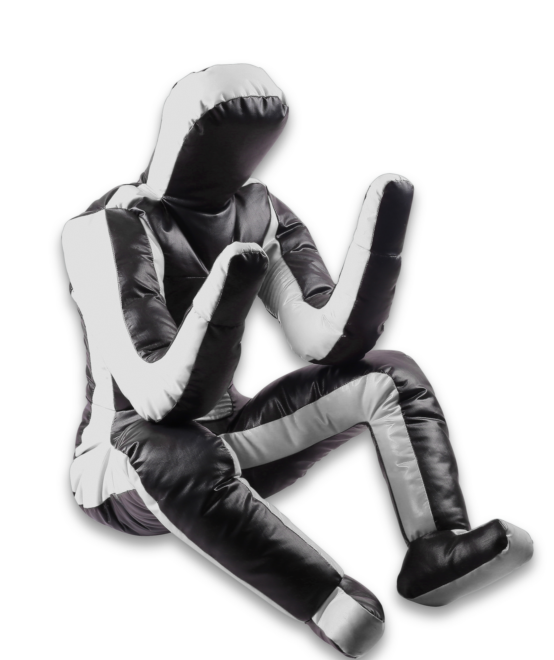 Daan Mma Grappling Dummy Judo Punching Bag Dummy BJJ Wrestling Dummy Sitting Position Brazilian JIU Jitsu Submission Self Defense Vinyl Dummy UNFILLED - DAANMMAUSA