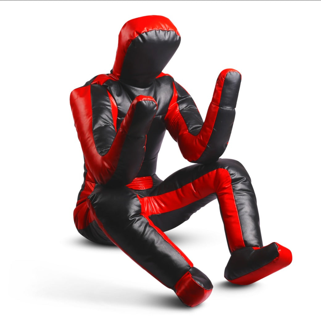 DAAN MMA Grappling Dummy Judo Punching Bag Dummy BJJ Wrestling Sitting Position Brazilian JIU Jitsu Submission Self Defense Vinyl Dummy UNFILLED - DAANMMAUSA