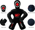 Daan Mma Grappling Dummy Judo Punching Bag Dummy BJJ Sitting Position Brazilian JIU Jitsu Submission Self Defense Wrestling Canvas Dummy UNFILLED - DAANMMAUSA