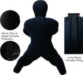 Daan Mma Grappling Dummy Judo Punching Bag Dummy BJJ Sitting Position Brazilian JIU Jitsu Submission Self Defense Wrestling Canvas Dummy UNFILLED - DAANMMAUSA