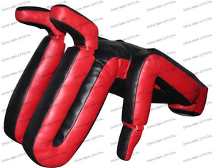 DAAN MMA Grappling Dummy Veg Leather Grappling Submission Dummy Wrestling Punching Throwing Boxing Sitting Dummy UFC for Submission Drills UNFILLED. - DAANMMAUSA