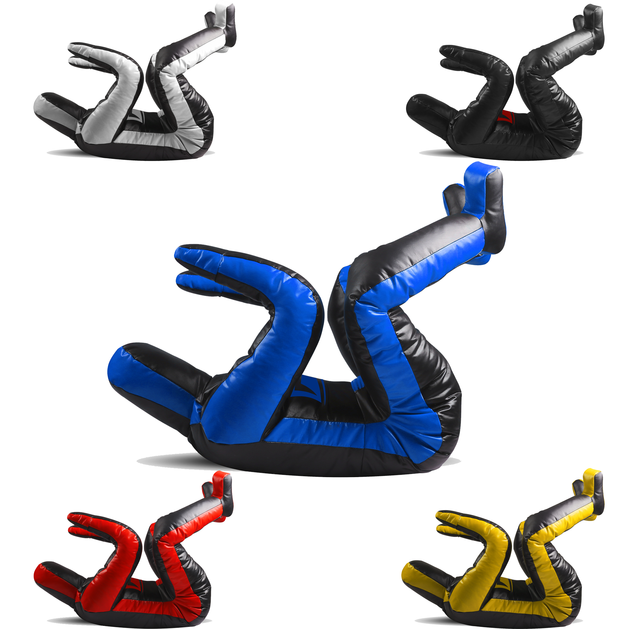 Daan Mma Grappling Dummy Judo Punching Bag Dummy BJJ Wrestling Dummy Sitting Position Brazilian JIU Jitsu Submission Self Defense Vinyl Dummy UNFILLED - DAANMMAUSA