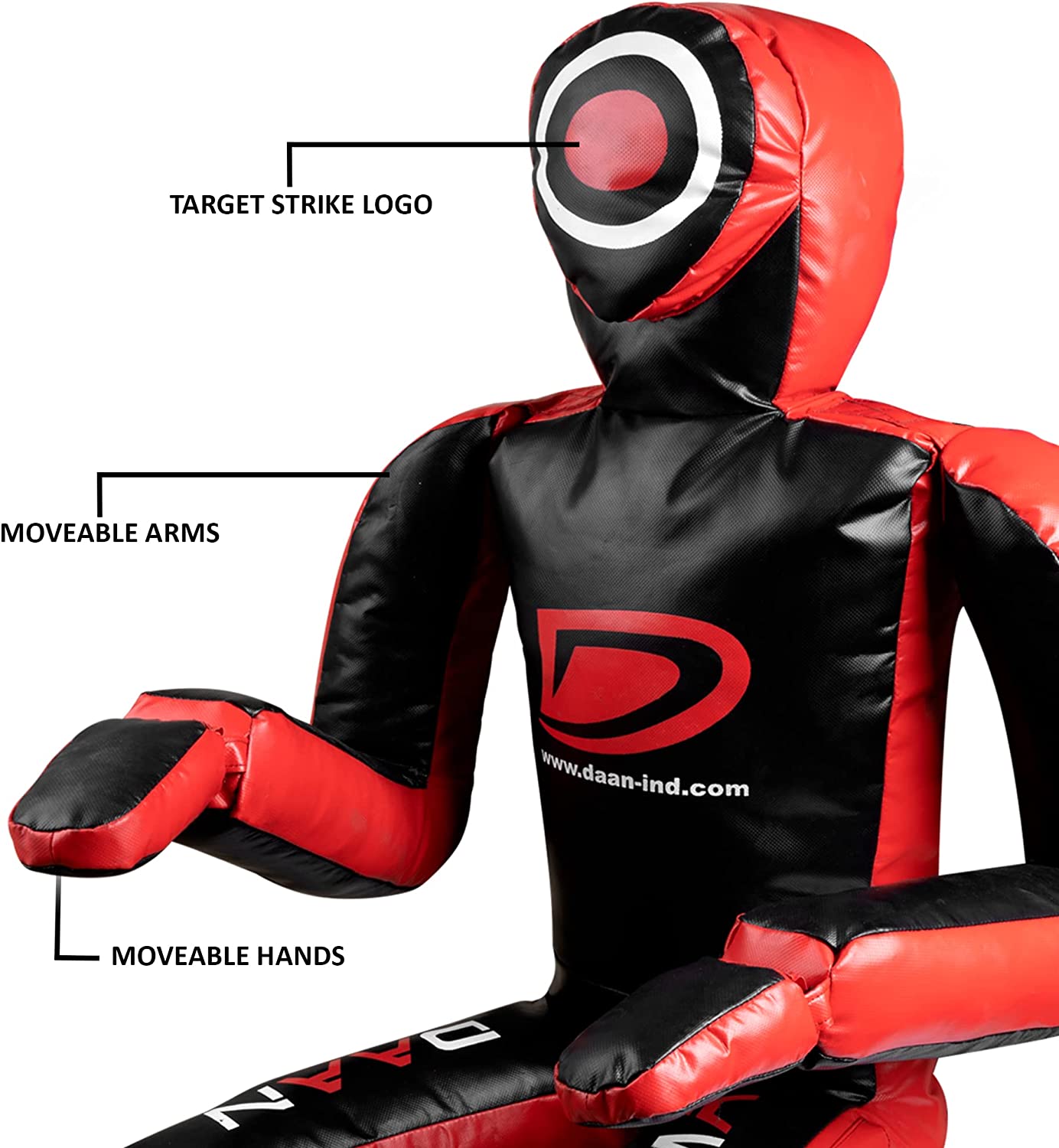 Daan Mma Grappling Dummy Judo Punching Bag Dummy BJJ Sitting Position
